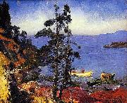 George Wesley Bellows Evening Blue Sweden oil painting artist